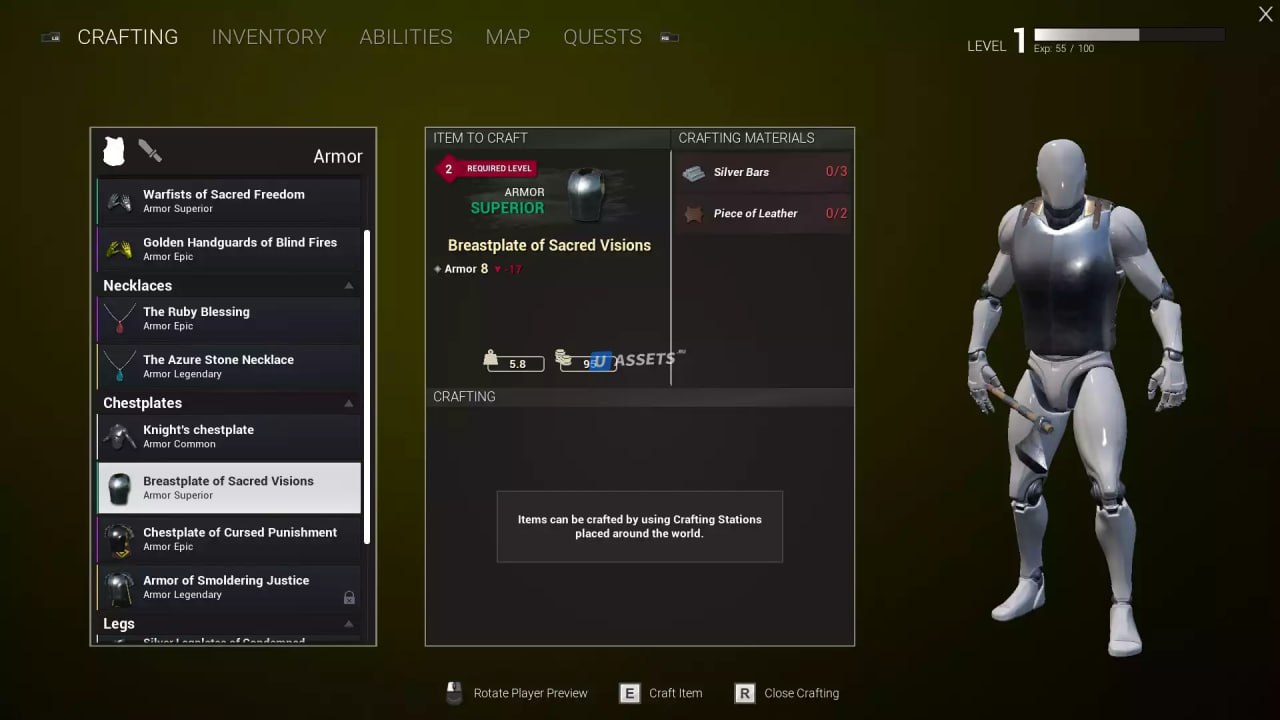 RPG Inventory and Interaction System📱 - изображение 3
